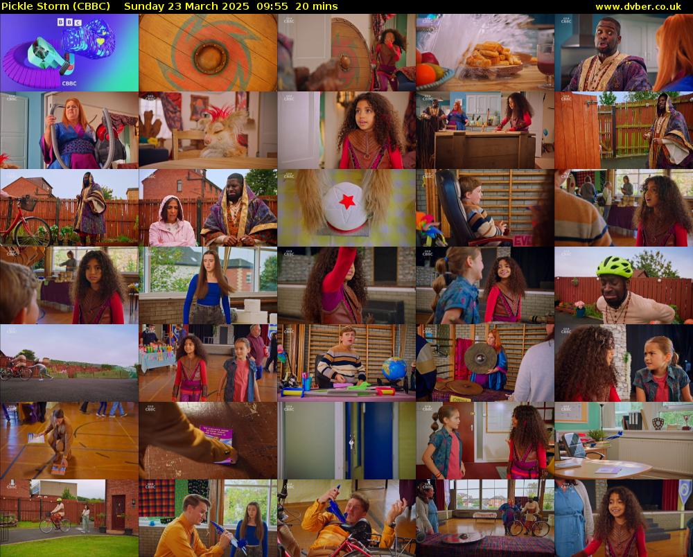 Pickle Storm (CBBC) Sunday 23 March 2025 09:55 - 10:15
