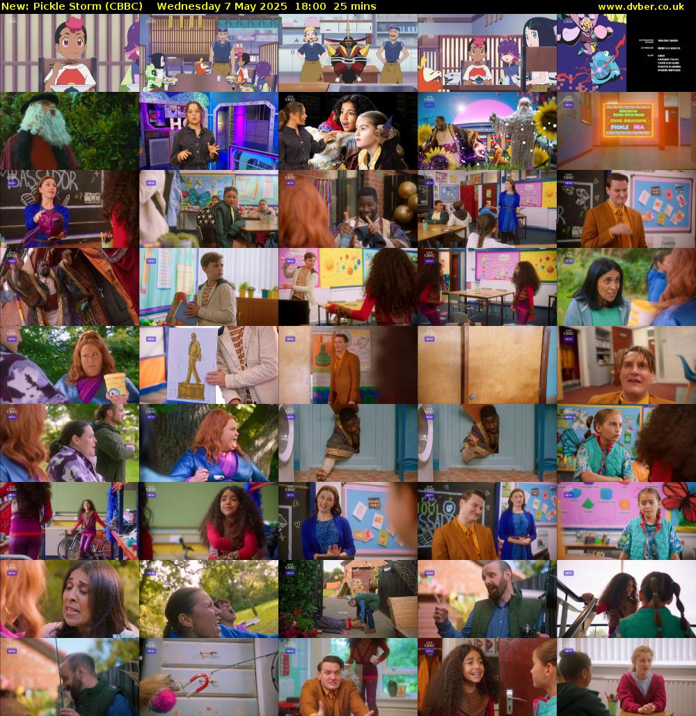 Pickle Storm (CBBC) Wednesday 7 May 2025 18:00 - 18:25