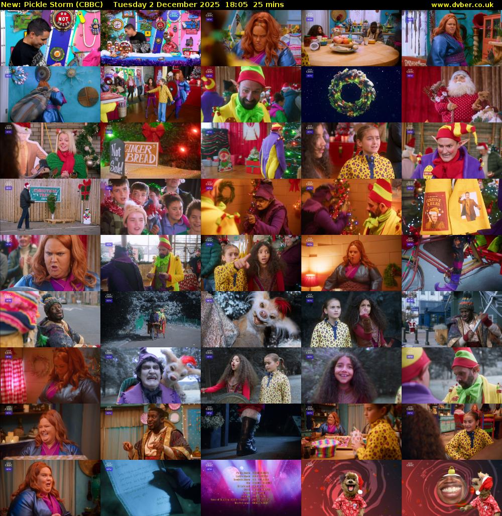 Pickle Storm (CBBC) Tuesday 2 December 2025 18:05 - 18:30