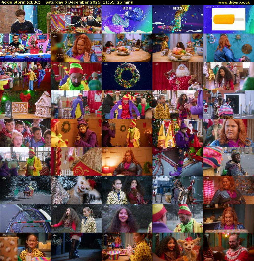 Pickle Storm (CBBC) Saturday 6 December 2025 11:55 - 12:20