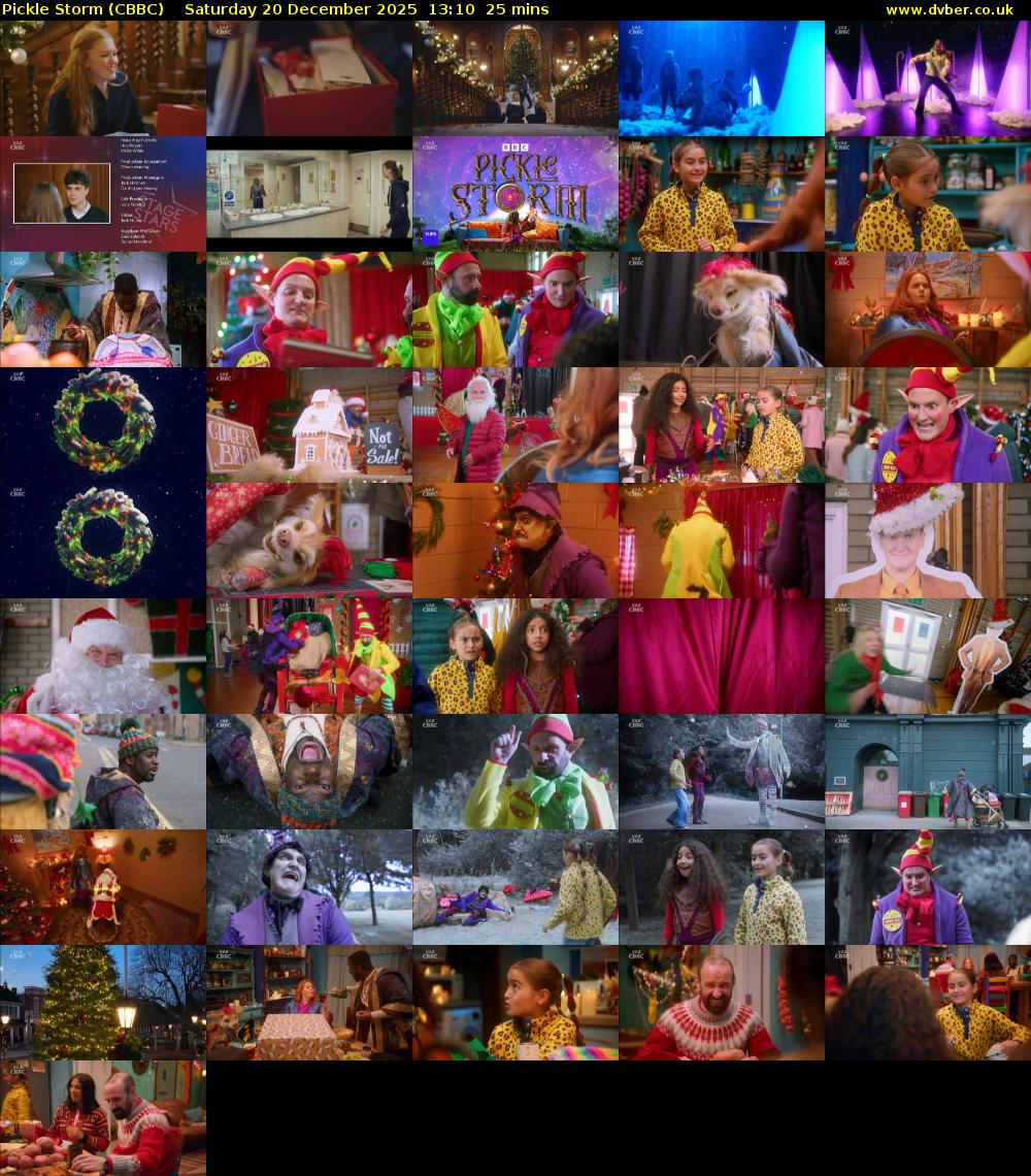 Pickle Storm (CBBC) Saturday 20 December 2025 13:10 - 13:35