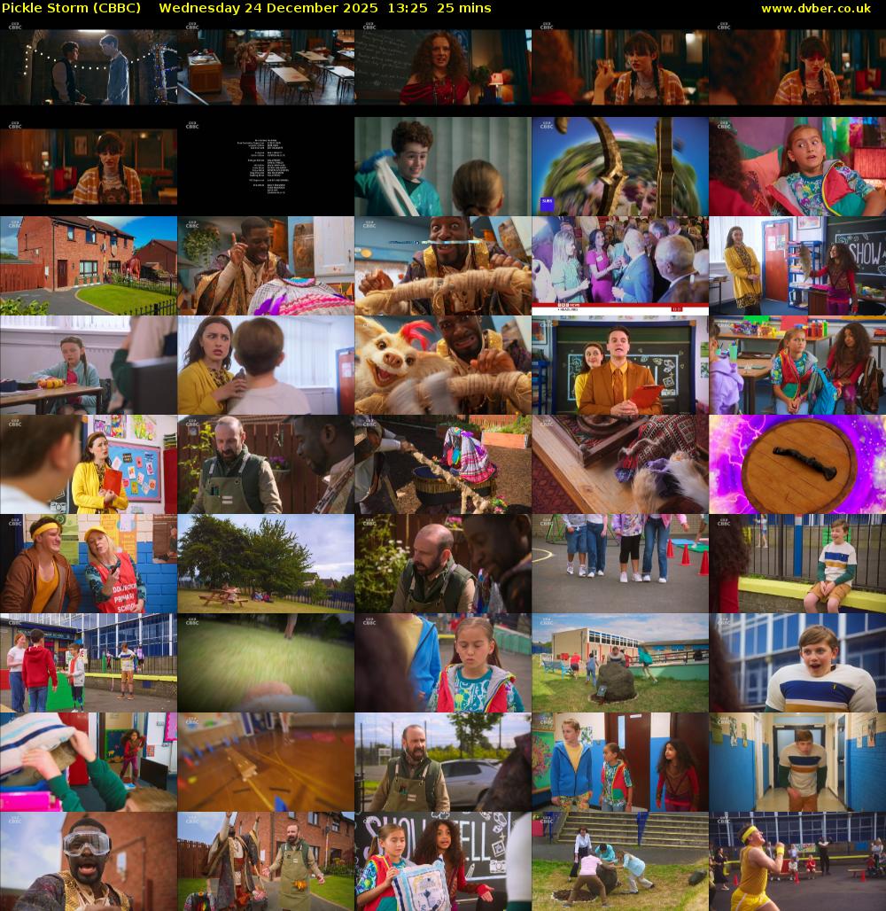 Pickle Storm (CBBC) Wednesday 24 December 2025 13:25 - 13:50