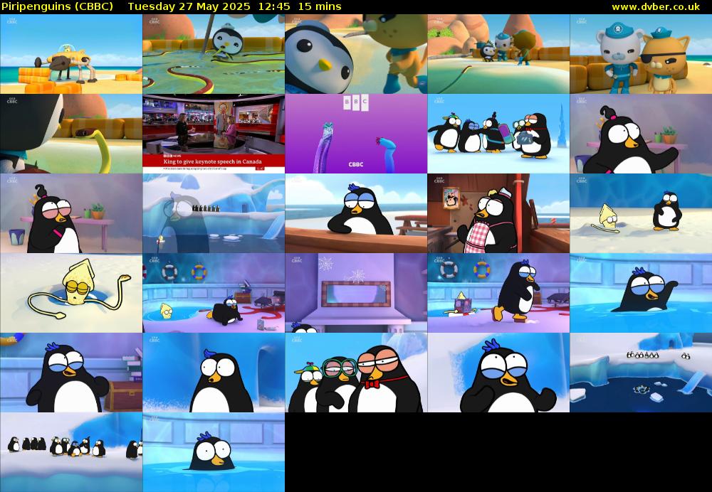 Piripenguins (CBBC) Tuesday 27 May 2025 12:45 - 13:00