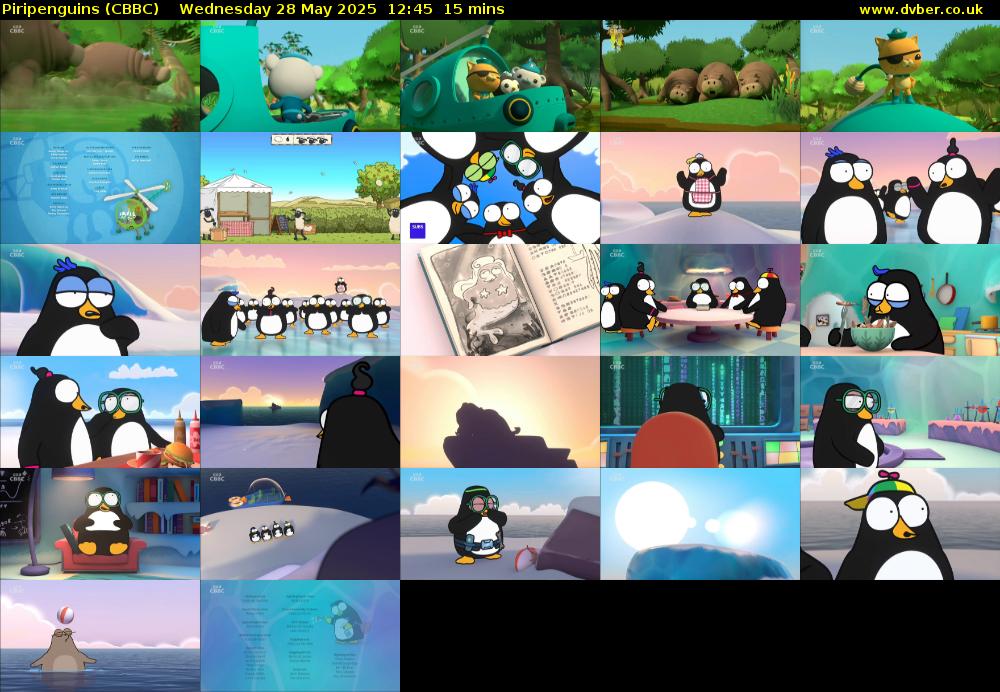Piripenguins (CBBC) Wednesday 28 May 2025 12:45 - 13:00