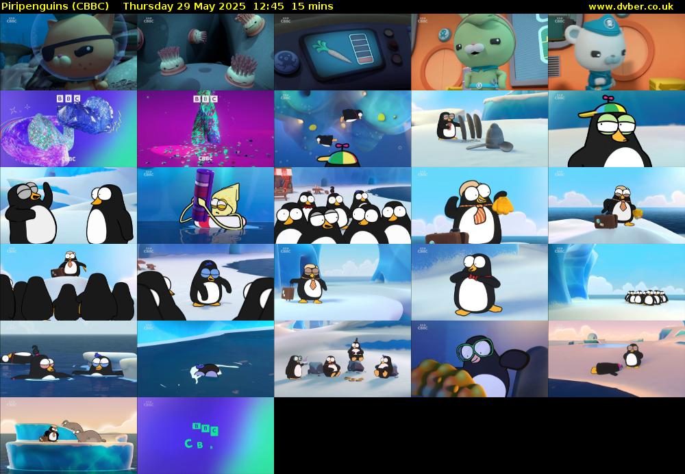 Piripenguins (CBBC) Thursday 29 May 2025 12:45 - 13:00