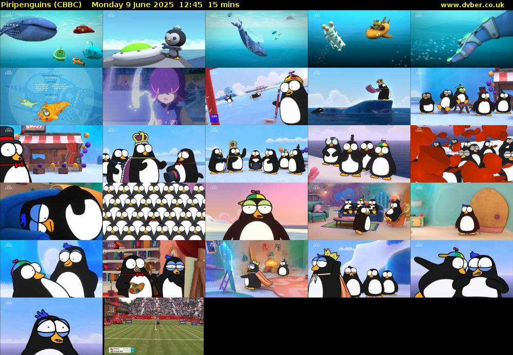 Piripenguins (CBBC) Monday 9 June 2025 12:45 - 13:00
