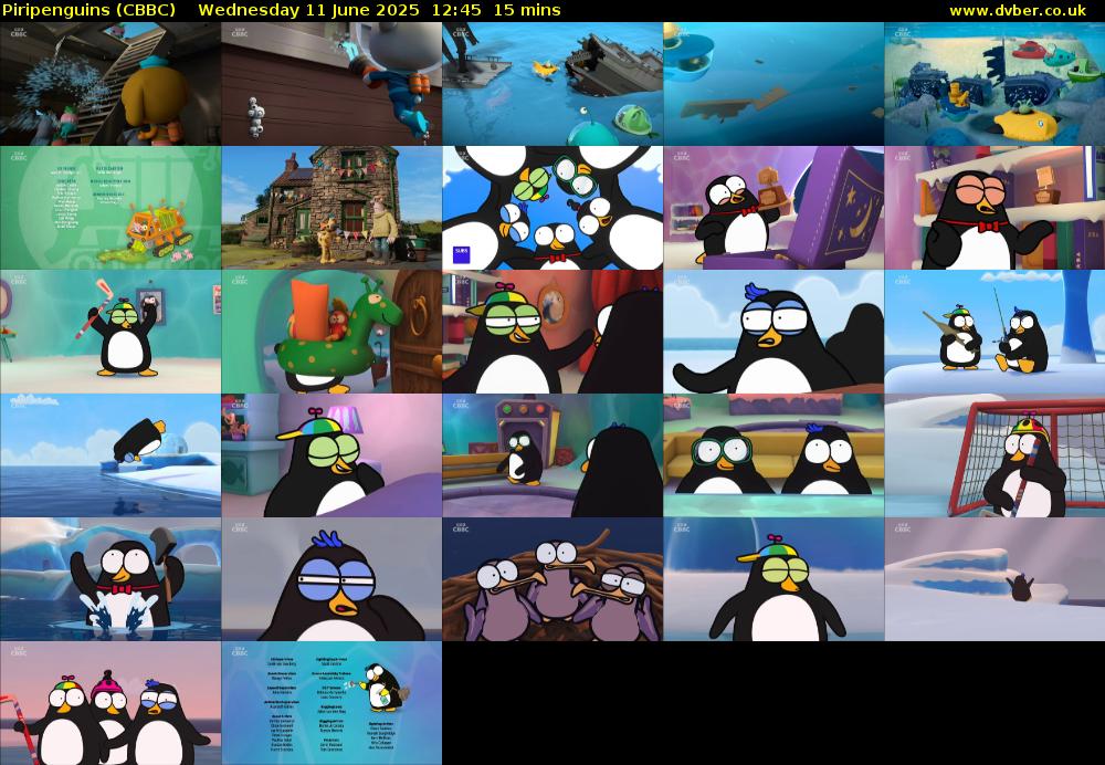 Piripenguins (CBBC) Wednesday 11 June 2025 12:45 - 13:00