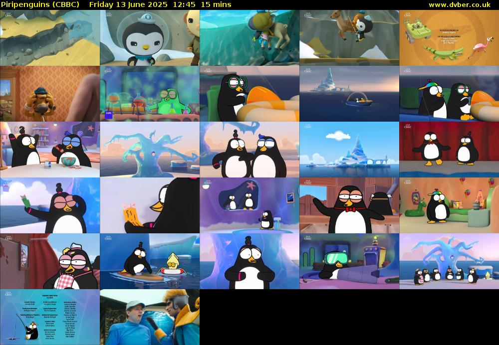 Piripenguins (CBBC) Friday 13 June 2025 12:45 - 13:00