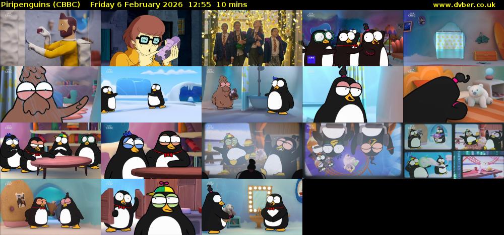 Piripenguins (CBBC) Friday 6 February 2026 12:55 - 13:05