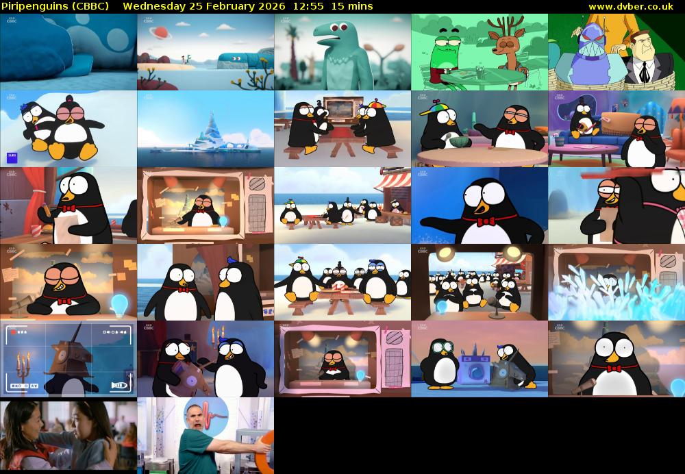 Piripenguins (CBBC) Wednesday 25 February 2026 12:55 - 13:10