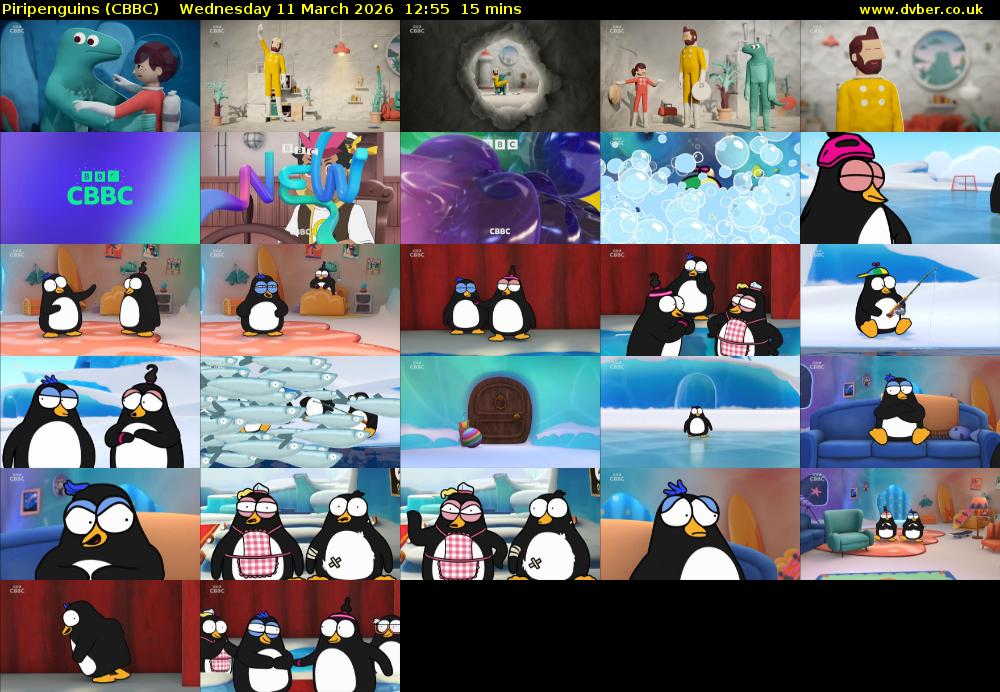 Piripenguins (CBBC) Wednesday 11 March 2026 12:55 - 13:10