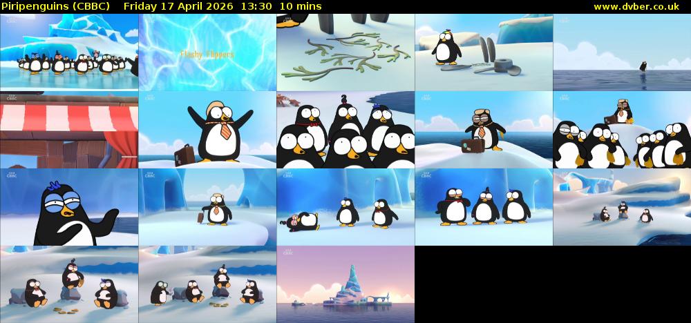 Piripenguins (CBBC) Friday 17 April 2026 13:30 - 13:40
