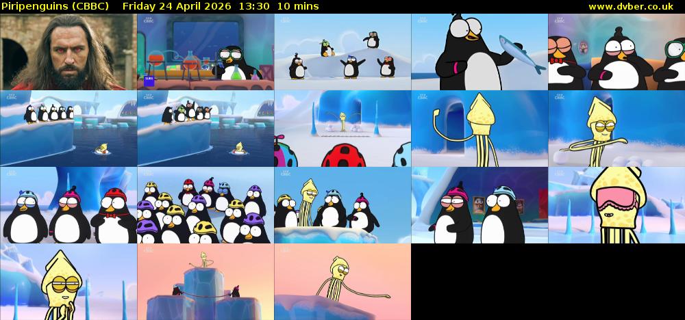 Piripenguins (CBBC) Friday 24 April 2026 13:30 - 13:40