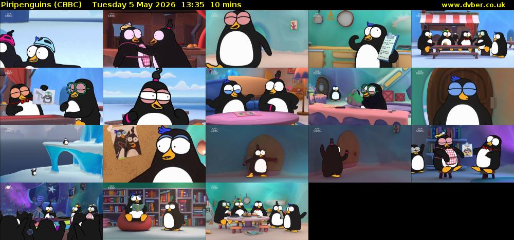 Piripenguins (CBBC) Tuesday 5 May 2026 13:35 - 13:45