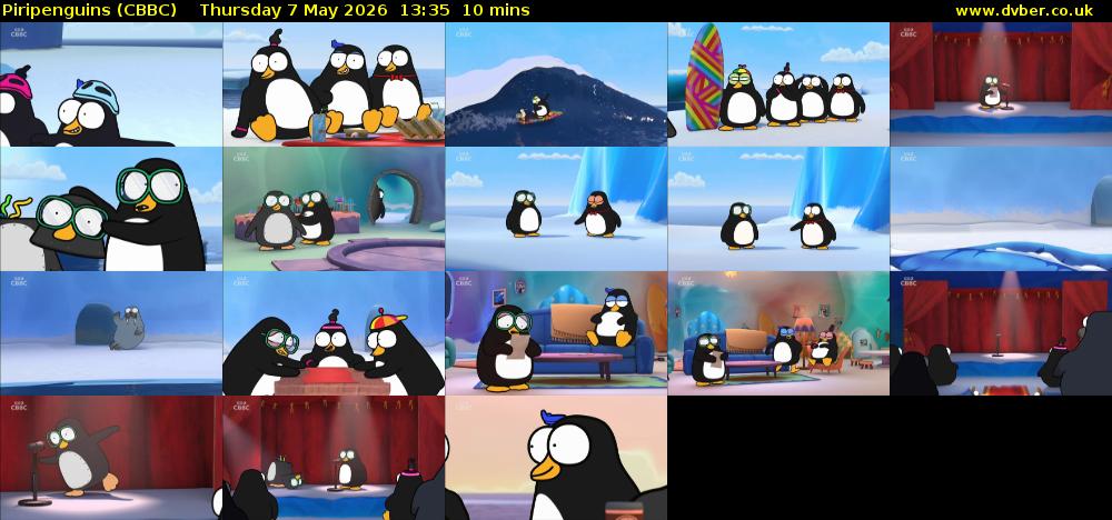 Piripenguins (CBBC) Thursday 7 May 2026 13:35 - 13:45