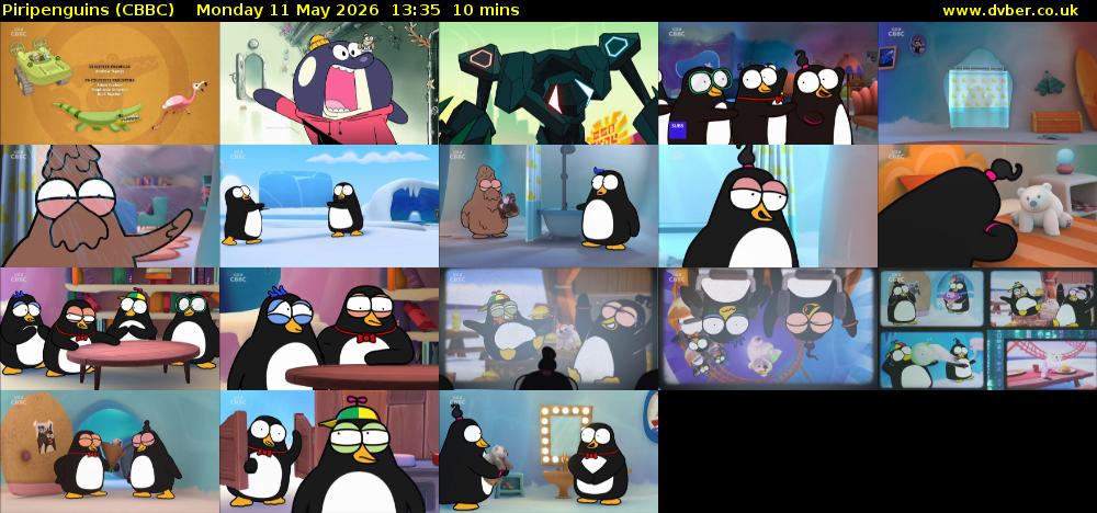 Piripenguins (CBBC) Monday 11 May 2026 13:35 - 13:45