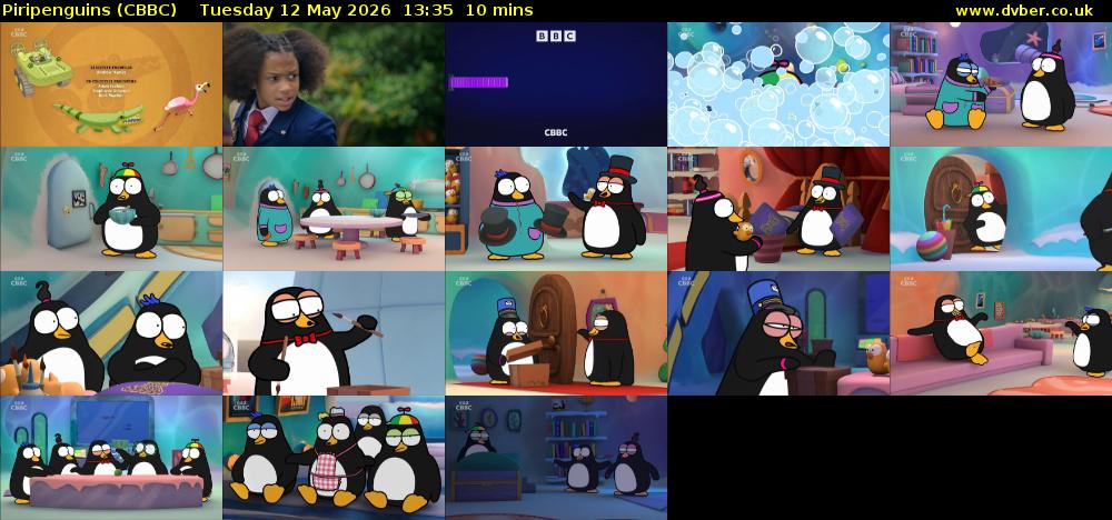Piripenguins (CBBC) Tuesday 12 May 2026 13:35 - 13:45