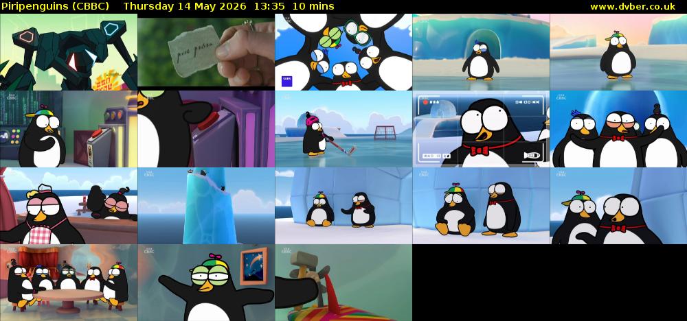 Piripenguins (CBBC) Thursday 14 May 2026 13:35 - 13:45