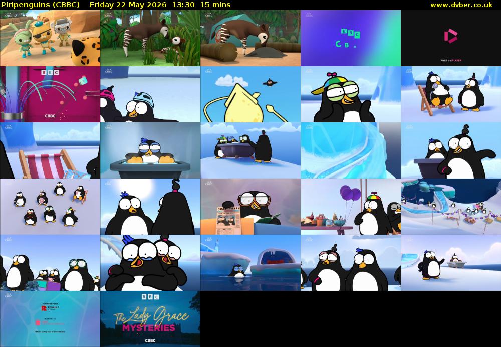 Piripenguins (CBBC) Friday 22 May 2026 13:30 - 13:45