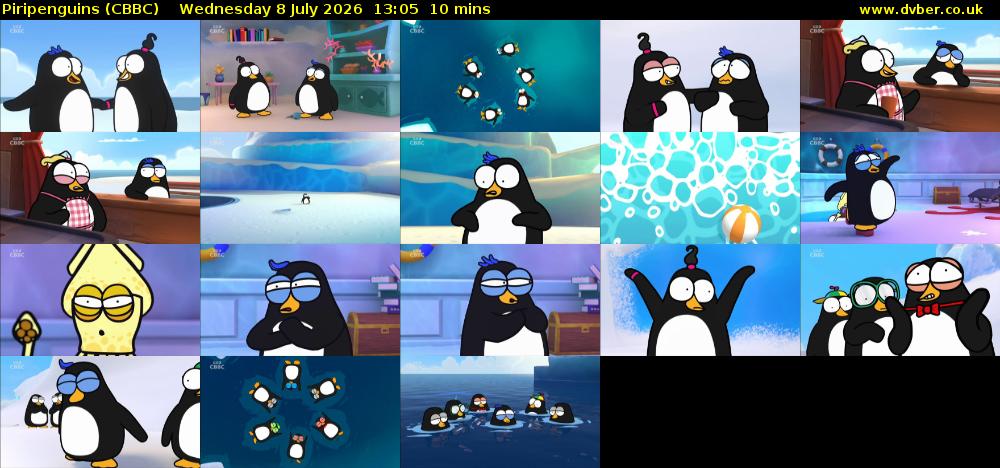 Piripenguins (CBBC) Wednesday 8 July 2026 13:05 - 13:15