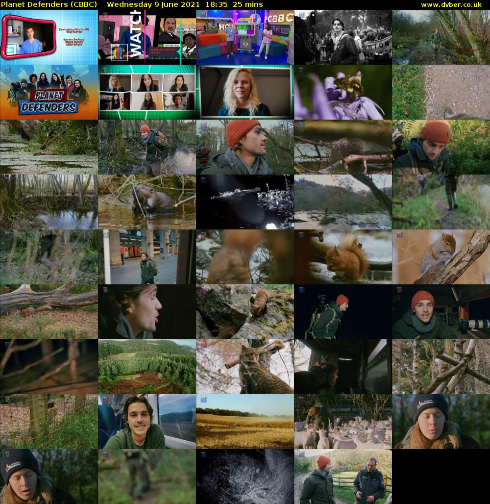 Planet Defenders (CBBC) Wednesday 9 June 2021 18:35 - 19:00