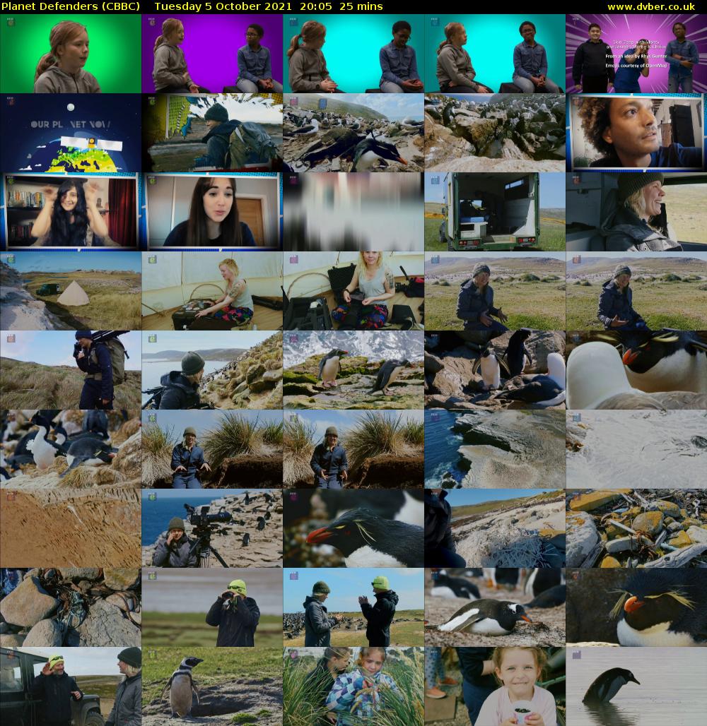 Planet Defenders (CBBC) Tuesday 5 October 2021 20:05 - 20:30