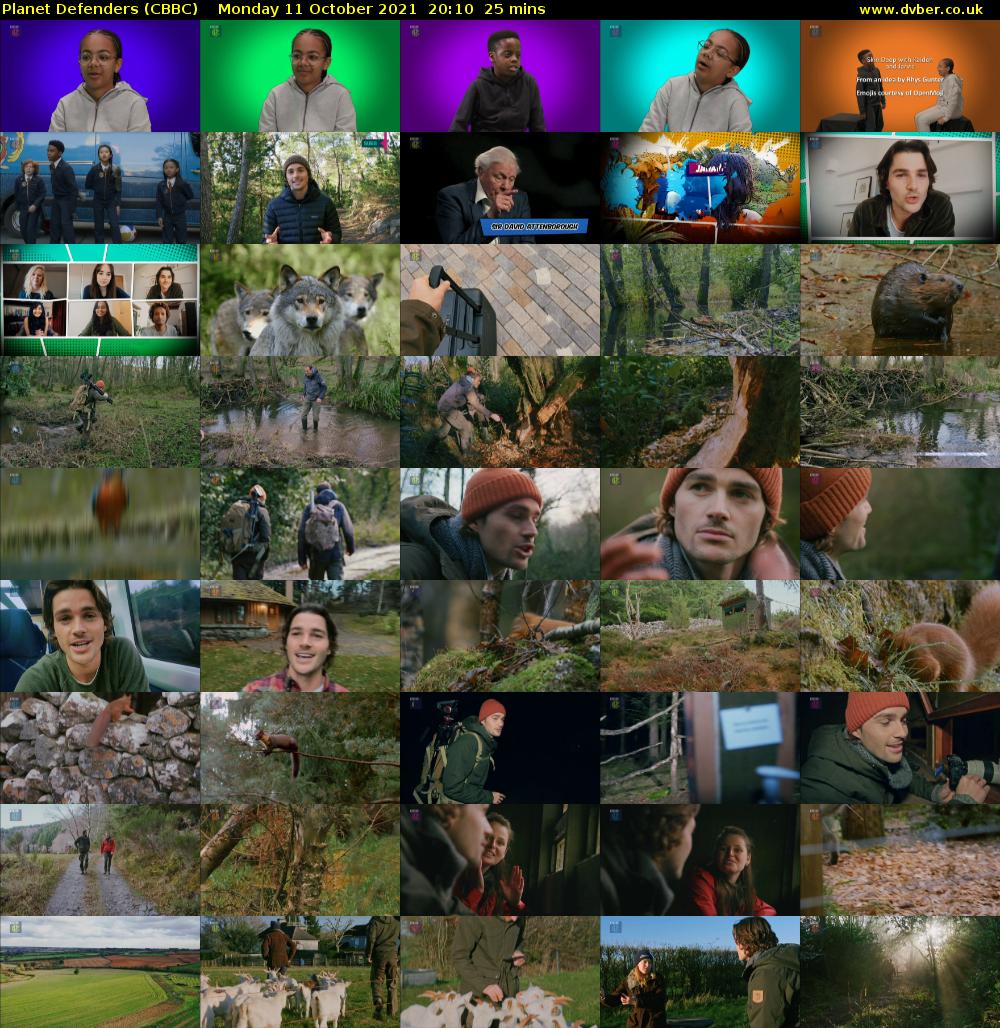 Planet Defenders (CBBC) Monday 11 October 2021 20:10 - 20:35