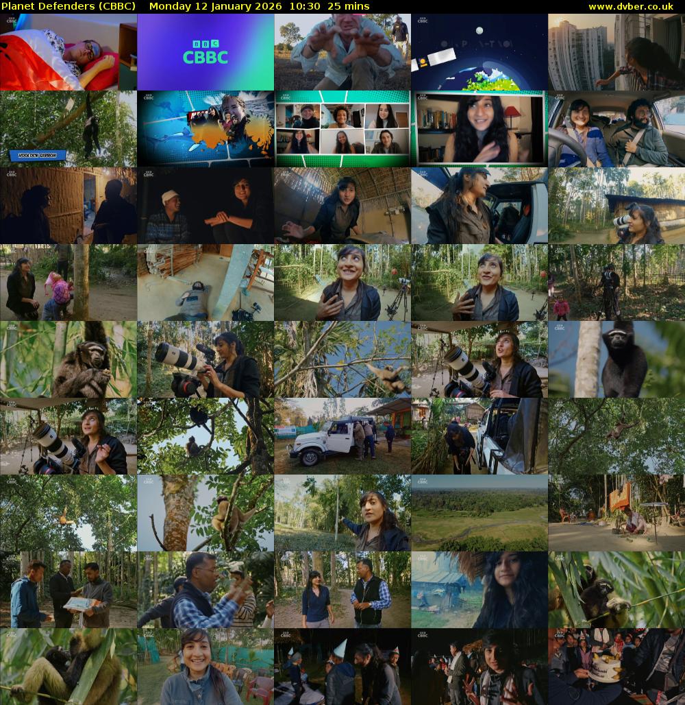 Planet Defenders (CBBC) Monday 12 January 2026 10:30 - 10:55