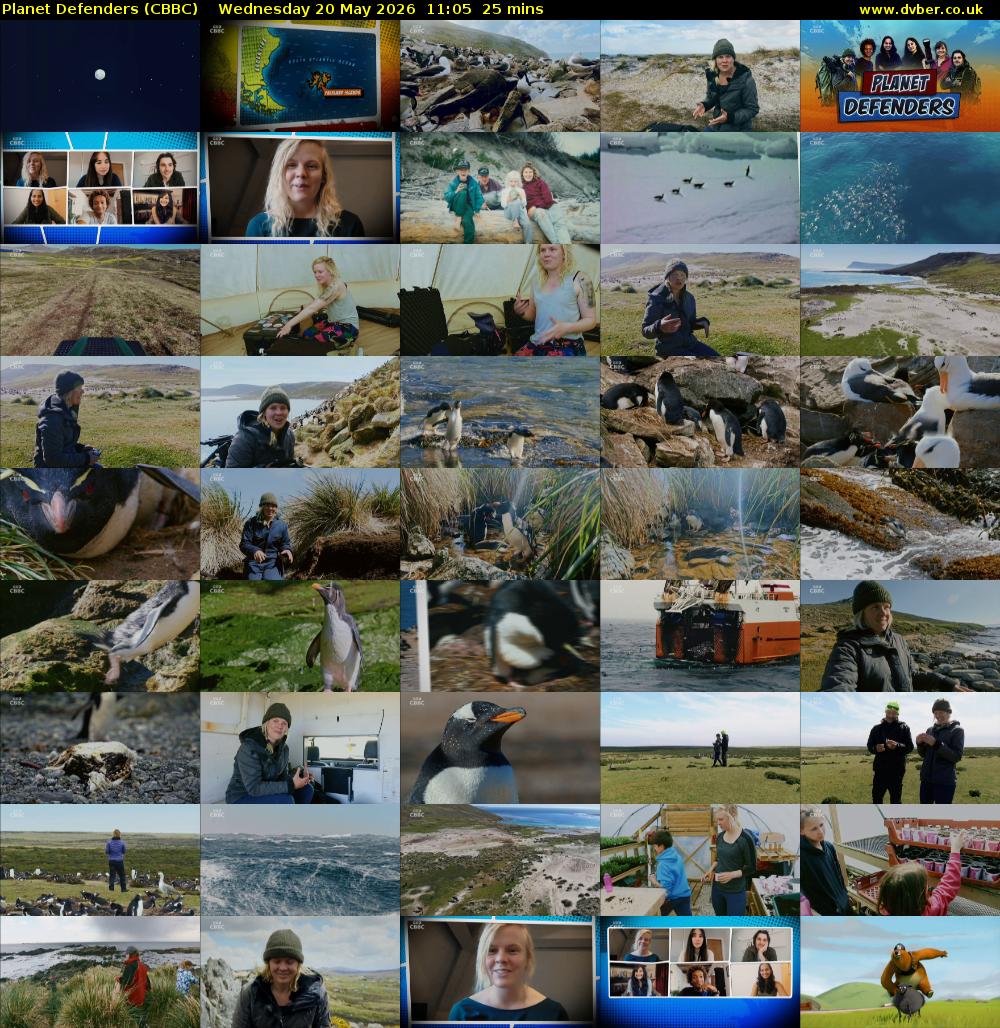 Planet Defenders (CBBC) Wednesday 20 May 2026 11:05 - 11:30