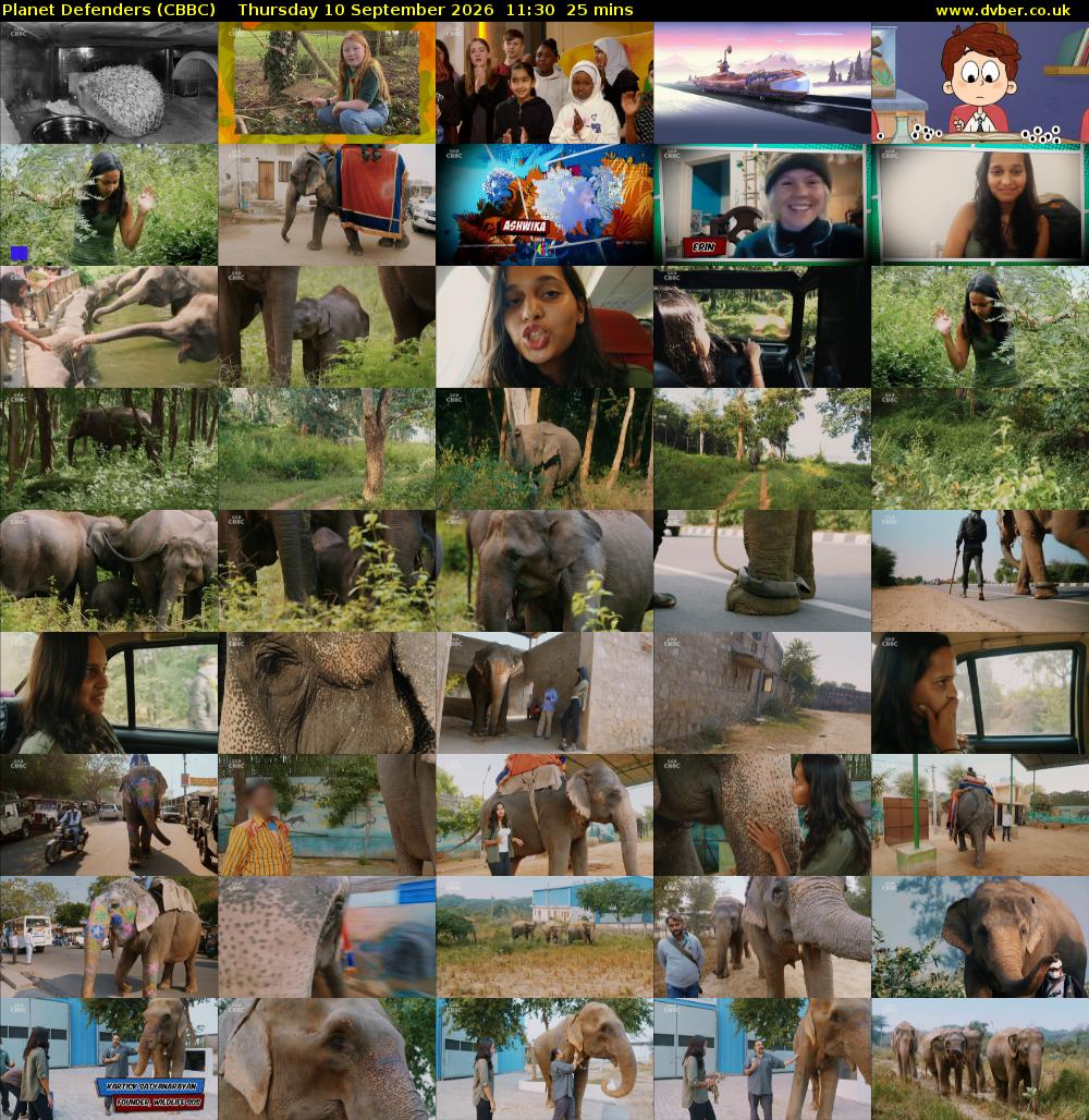 Planet Defenders (CBBC) Thursday 10 September 2026 11:30 - 11:55