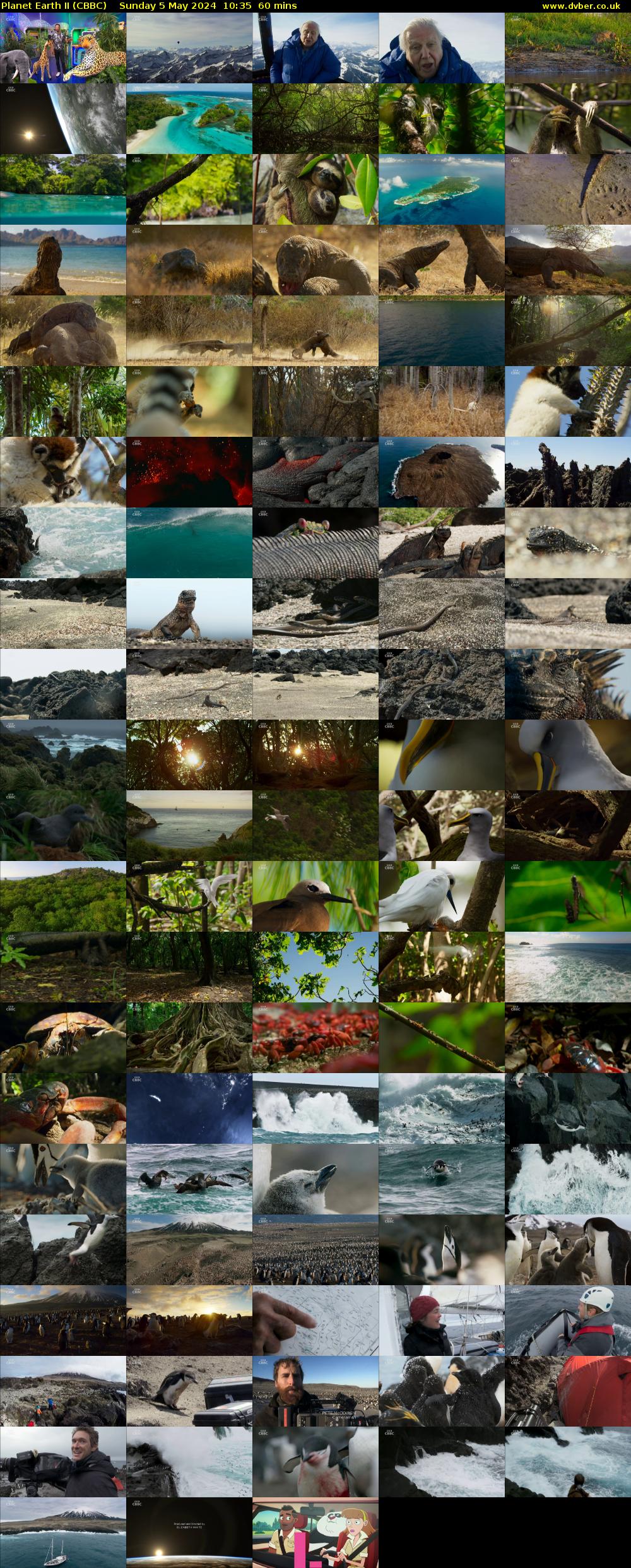 Planet Earth II (CBBC) Sunday 5 May 2024 10:35 - 11:35