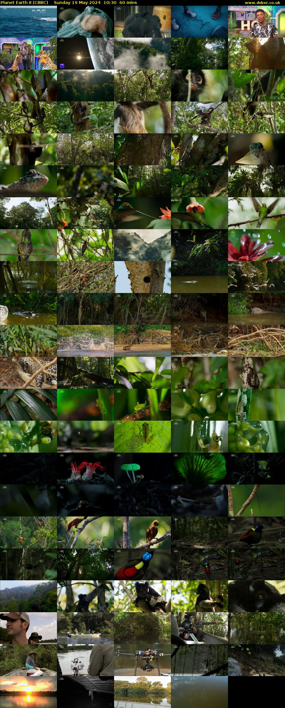 Planet Earth II (CBBC) Sunday 19 May 2024 10:30 - 11:30