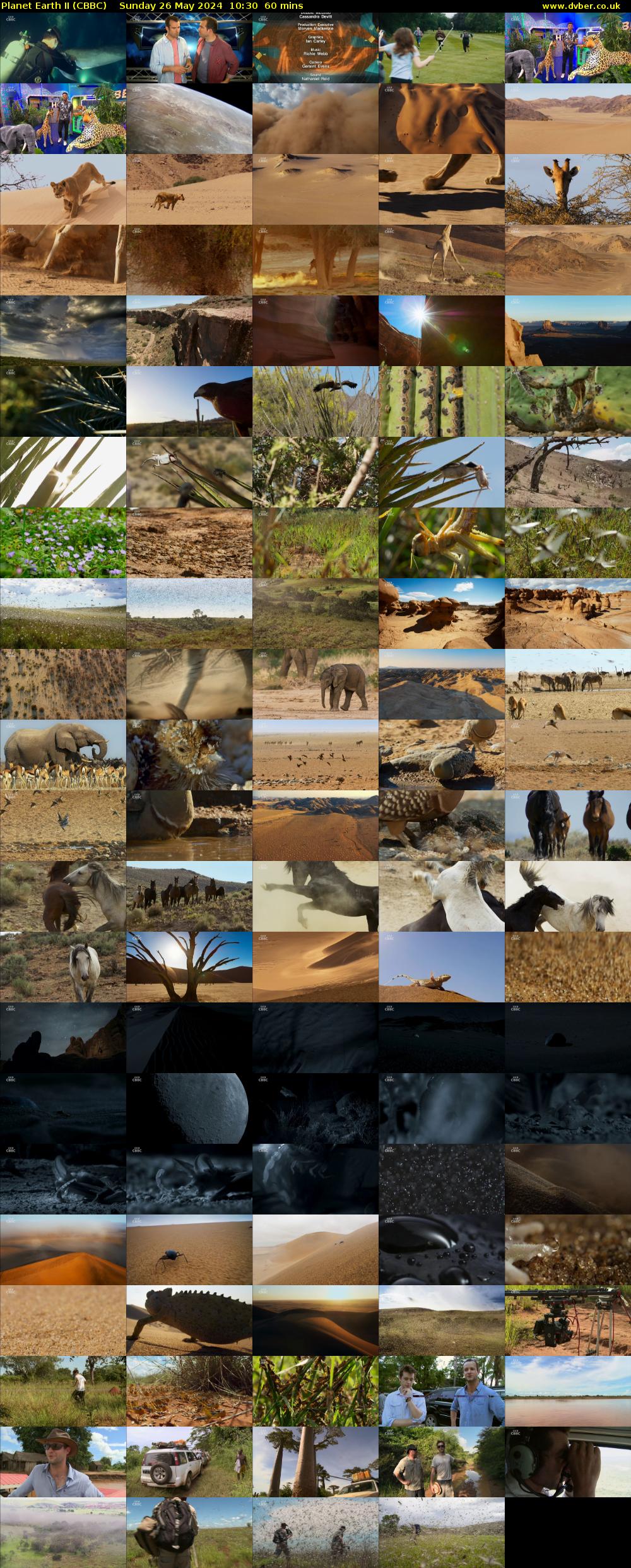 Planet Earth II (CBBC) Sunday 26 May 2024 10:30 - 11:30