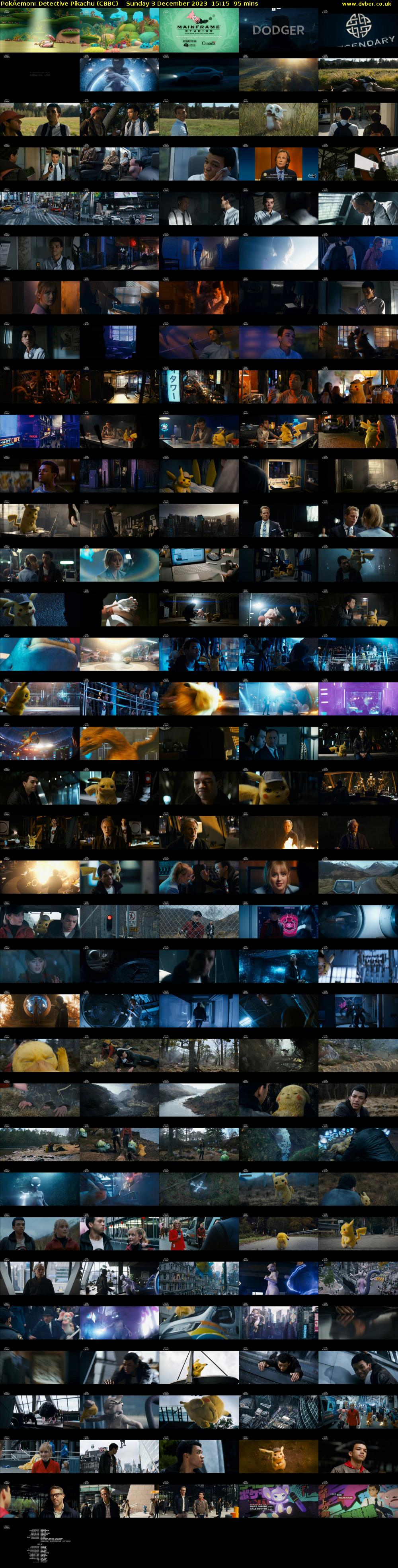 PokÂemon: Detective Pikachu (CBBC) Sunday 3 December 2023 15:15 - 16:50