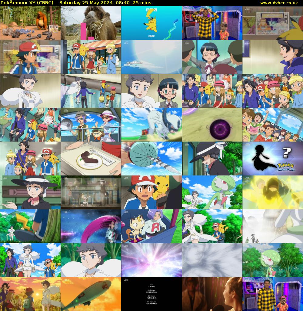 PokÂemon: XY (CBBC) Saturday 25 May 2024 08:40 - 09:05