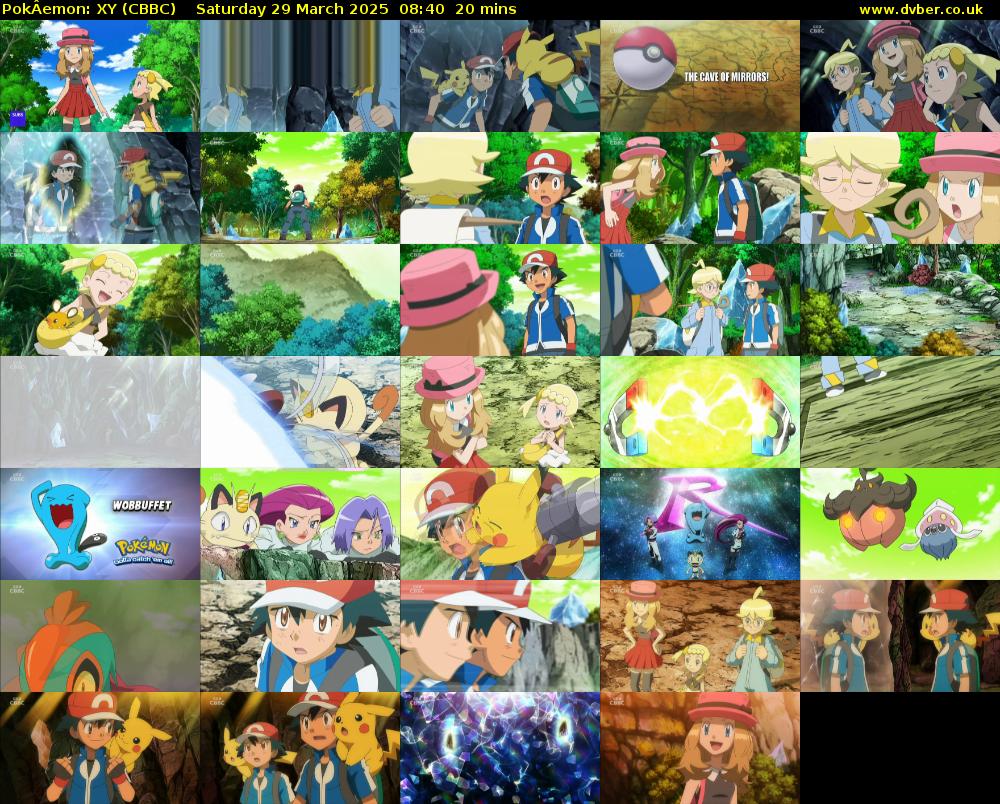 PokÂemon: XY (CBBC) Saturday 29 March 2025 08:40 - 09:00