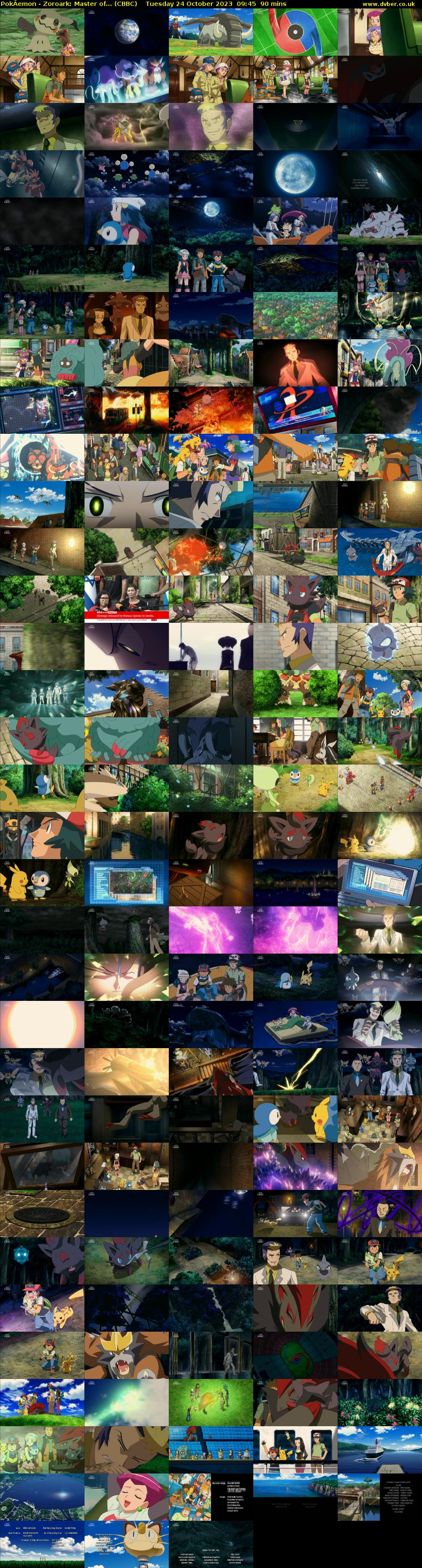PokÂemon - Zoroark: Master of... (CBBC) Tuesday 24 October 2023 09:45 - 11:15