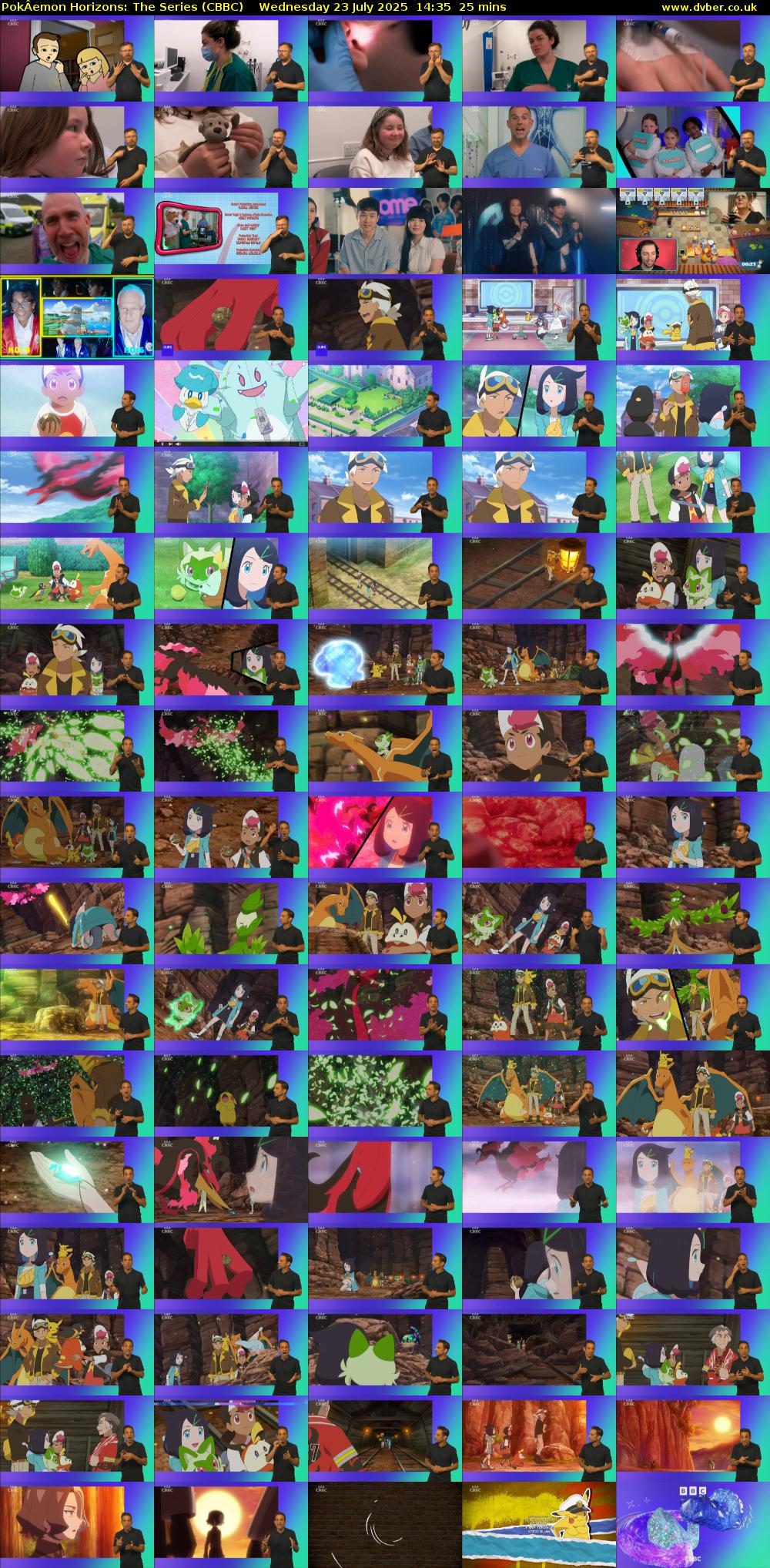 PokÂemon Horizons: The Series (CBBC) Wednesday 23 July 2025 14:35 - 15:00