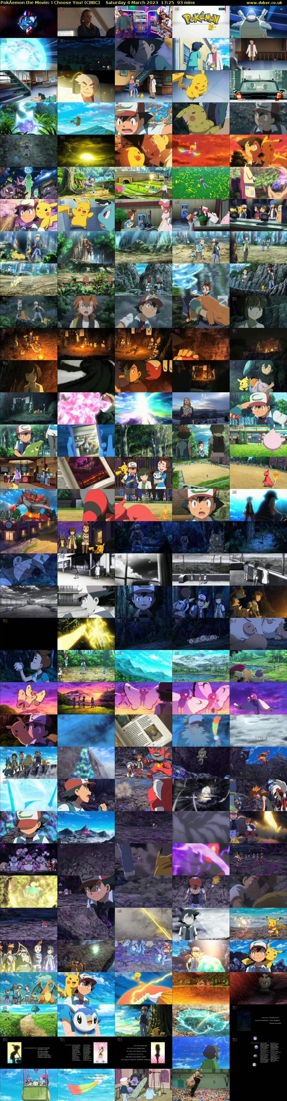 PokÂemon the Movie: I Choose You! (CBBC) Saturday 4 March 2023 17:25 - 18:58