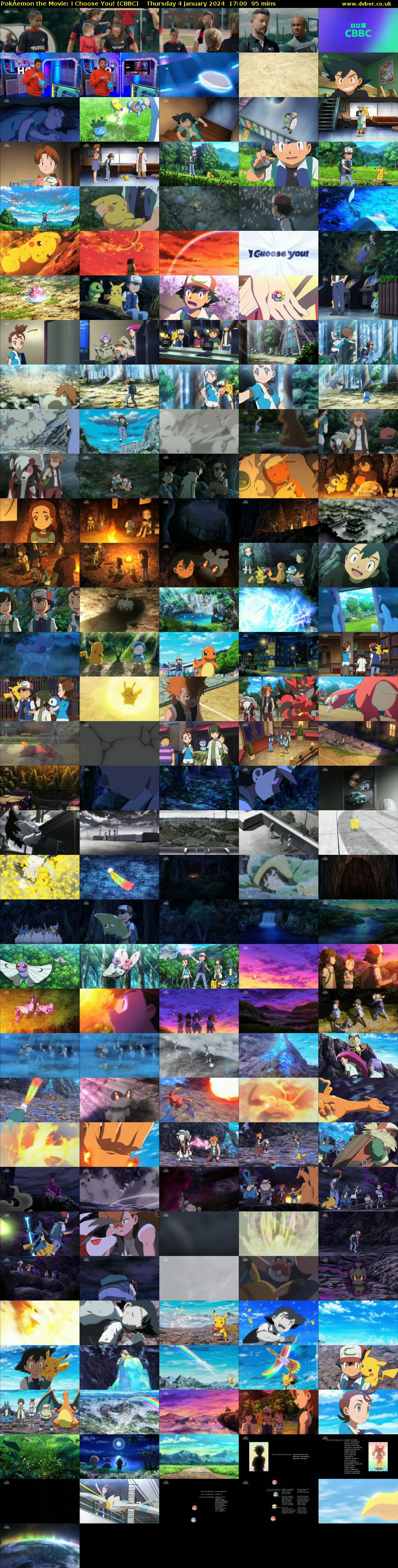 PokÂemon the Movie: I Choose You! (CBBC) Thursday 4 January 2024 17:00 - 18:35