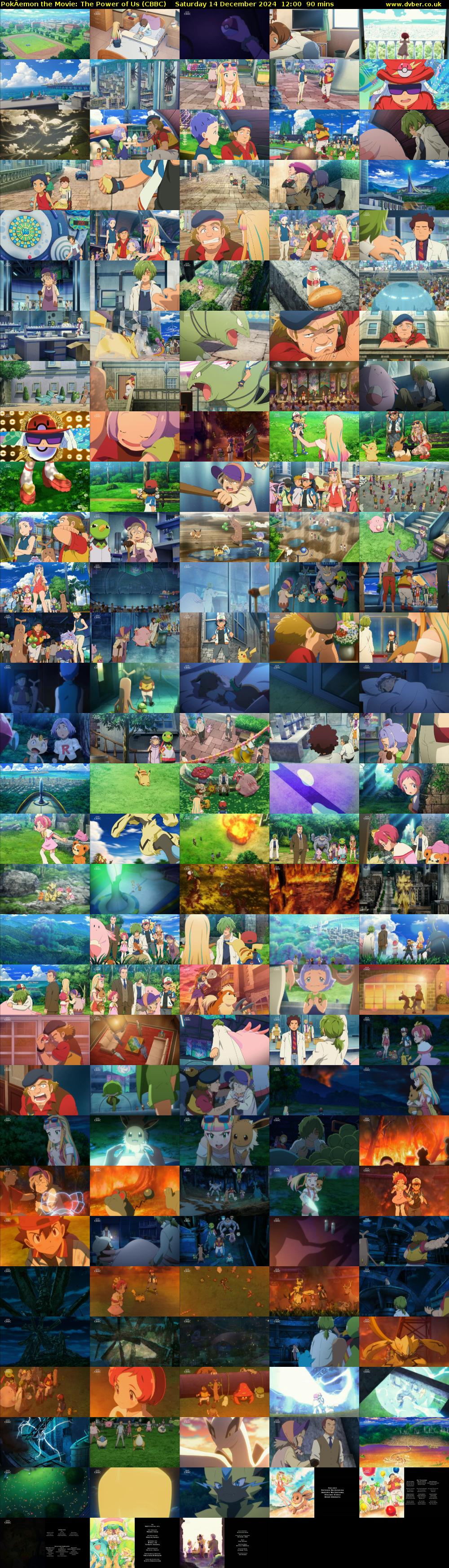 PokÂemon the Movie: The Power of Us (CBBC) Saturday 14 December 2024 12:00 - 13:30