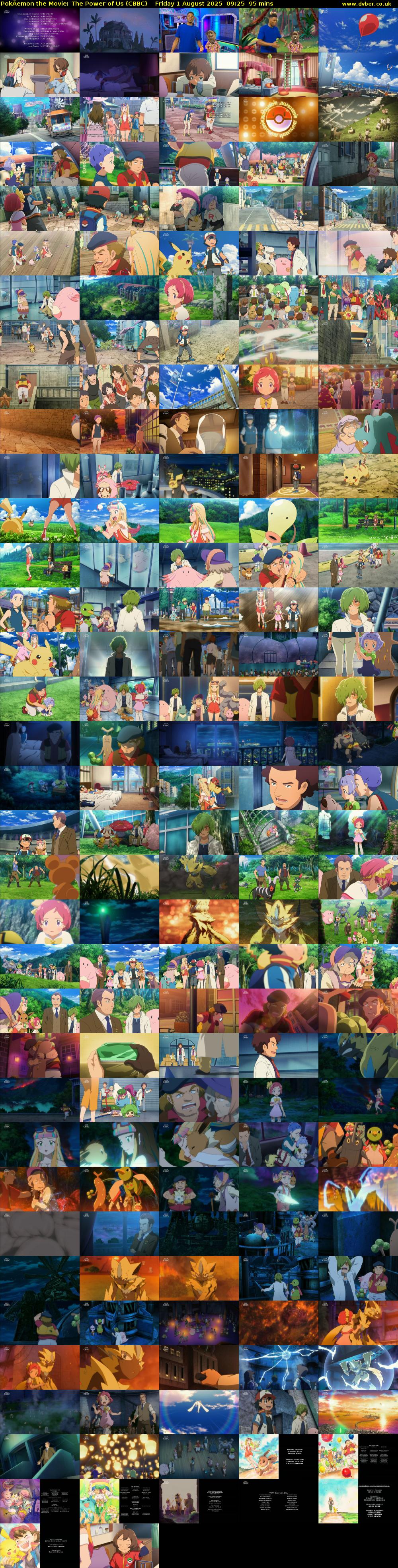PokÂemon the Movie: The Power of Us (CBBC) Friday 1 August 2025 09:25 - 11:00
