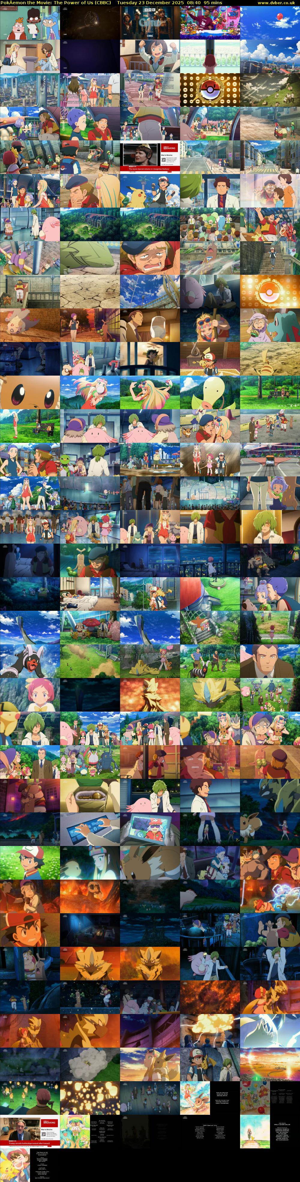 PokÂemon the Movie: The Power of Us (CBBC) Tuesday 23 December 2025 08:40 - 10:15