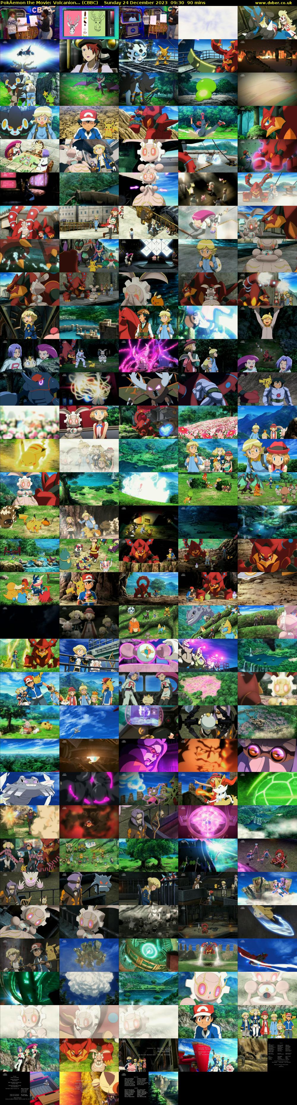 PokÂemon the Movie: Volcanion... (CBBC) Sunday 24 December 2023 09:30 - 11:00
