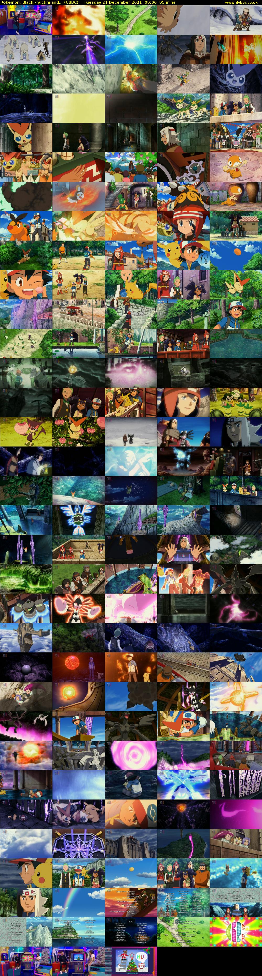 Pokemon: Black - Victini and... (CBBC) Tuesday 21 December 2021 09:00 - 10:35
