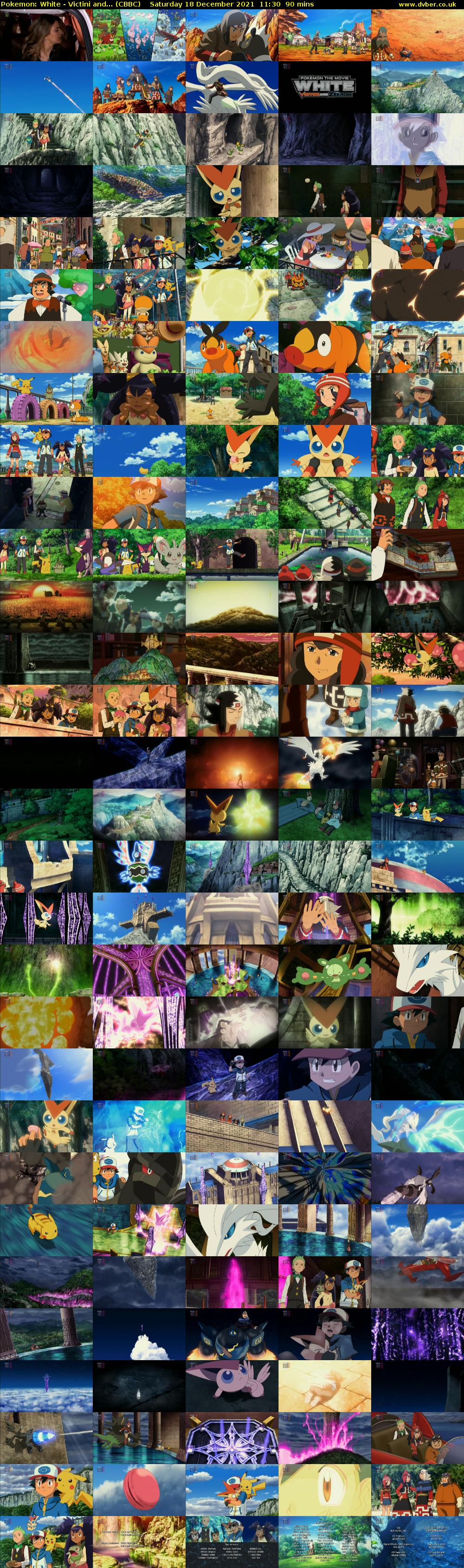 Pokemon: White - Victini and... (CBBC) Saturday 18 December 2021 11:30 - 13:00