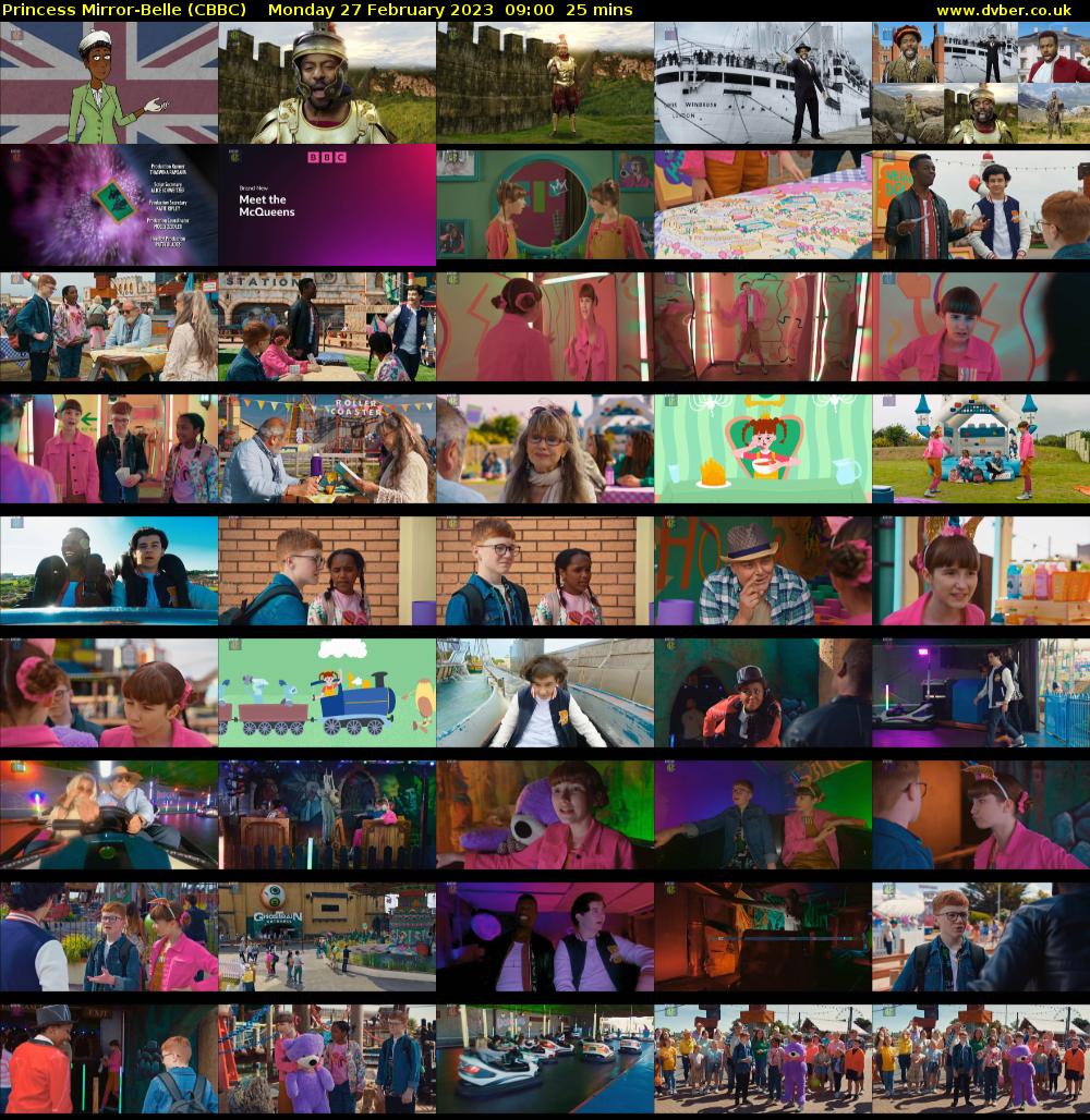 Princess Mirror-Belle (CBBC) Monday 27 February 2023 09:00 - 09:25