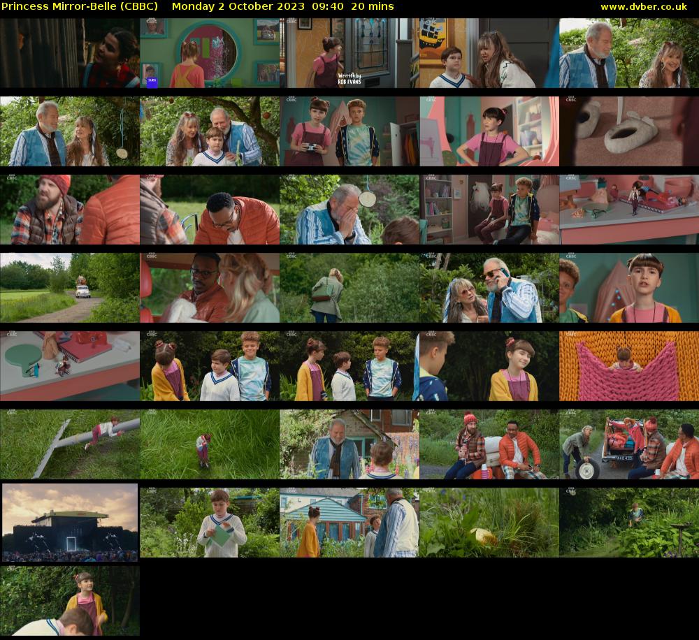 Princess Mirror-Belle (CBBC) Monday 2 October 2023 09:40 - 10:00