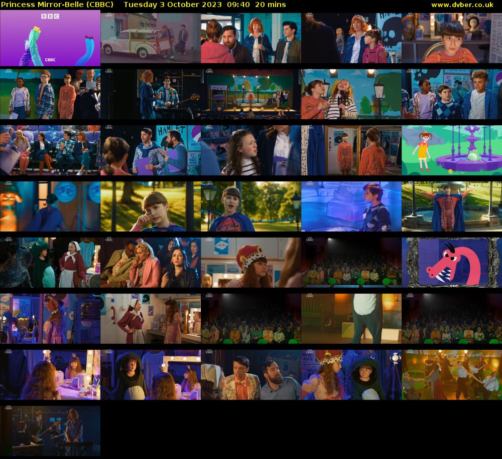 Princess Mirror-Belle (CBBC) Tuesday 3 October 2023 09:40 - 10:00
