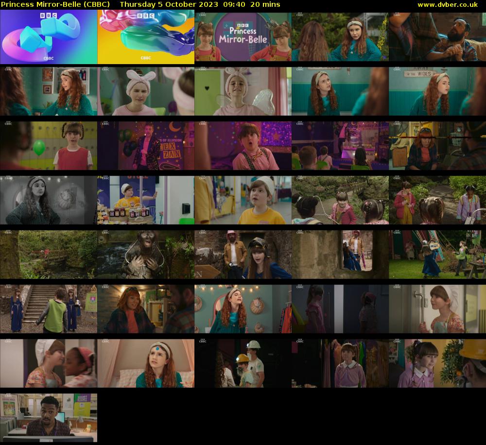 Princess Mirror-Belle (CBBC) Thursday 5 October 2023 09:40 - 10:00